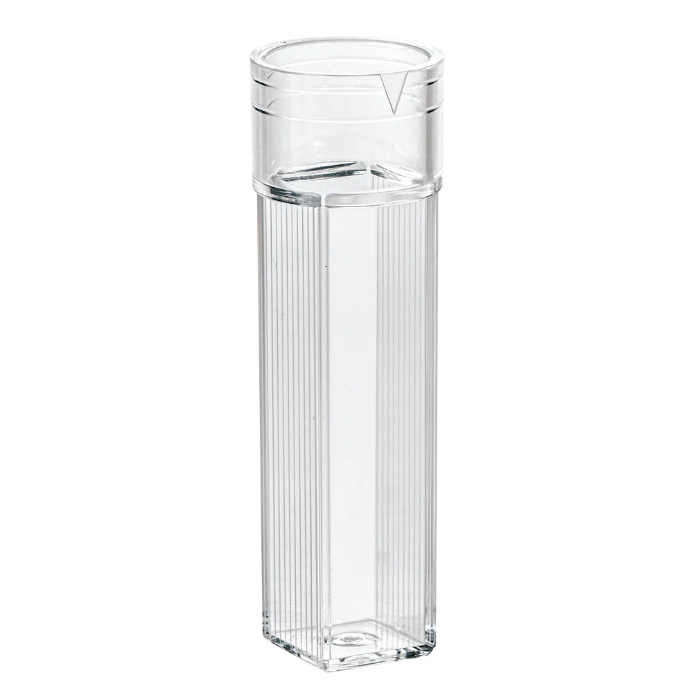 Cuvette, 4.2 ml, (HxW): 55 x 12 mm, PS, transparent, optical sides: 2