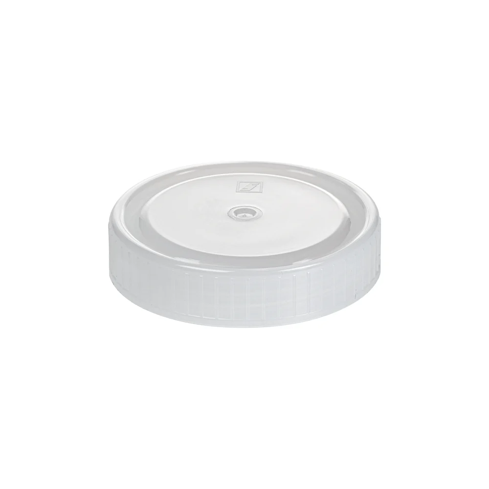Screw cap, HD-PE, natural, 50 piece(s)/bag