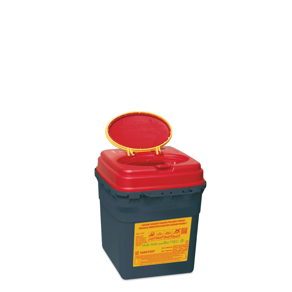 Disposal container, Multi-Safe euroMatic®, 3,000 ml