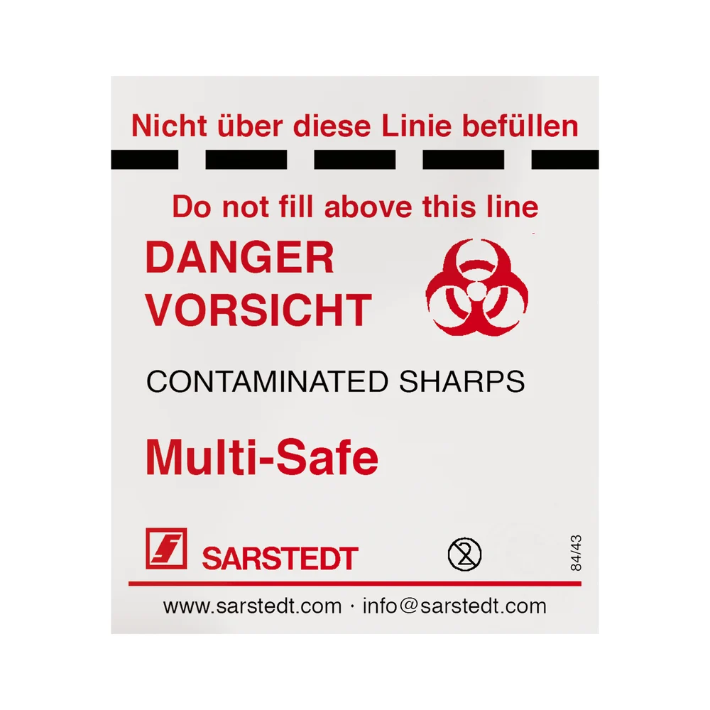 Adhesive label, (LxW): 80 x 70 mm, PE, transparent