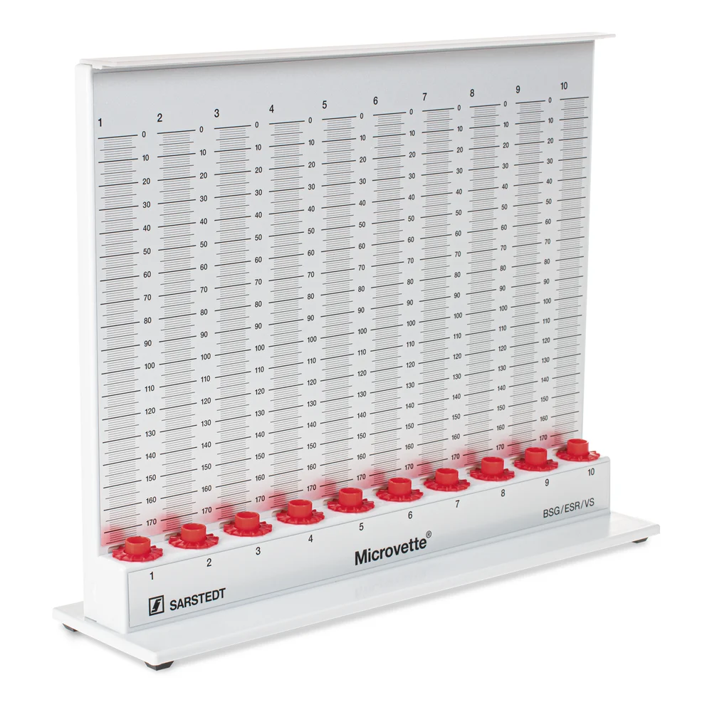 ESR rack, suitable for Microvette®, 10 measuring stations