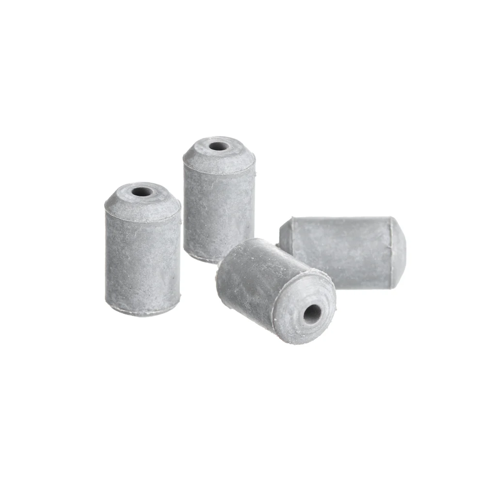 Rubber foot, for pipette tip boxes, grey