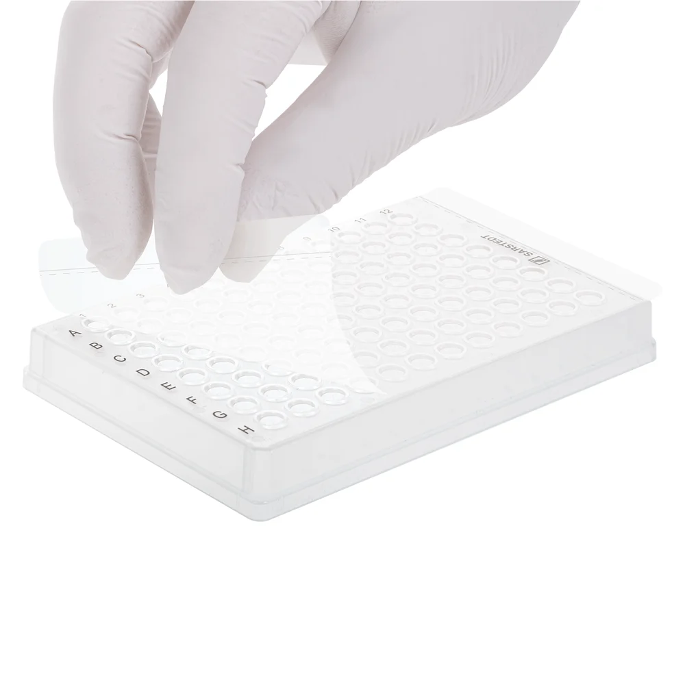 PCR film, free from DNase/RNase, material: PL, transparent