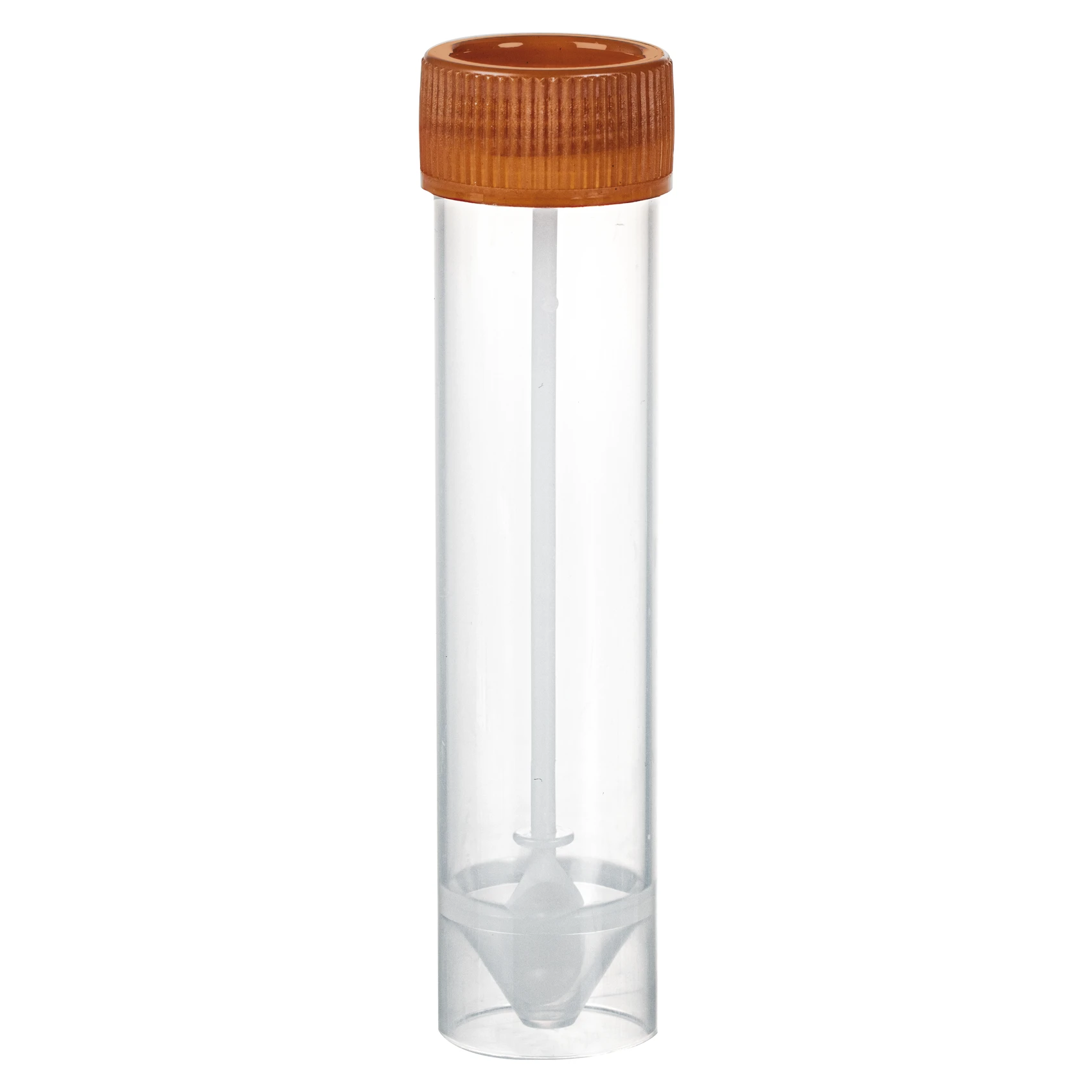 SARSTEDT manufacturer product photograph of SARSTEDT Faeces Tube with Spoon, 107 x 25 mm, sterile (80.622)