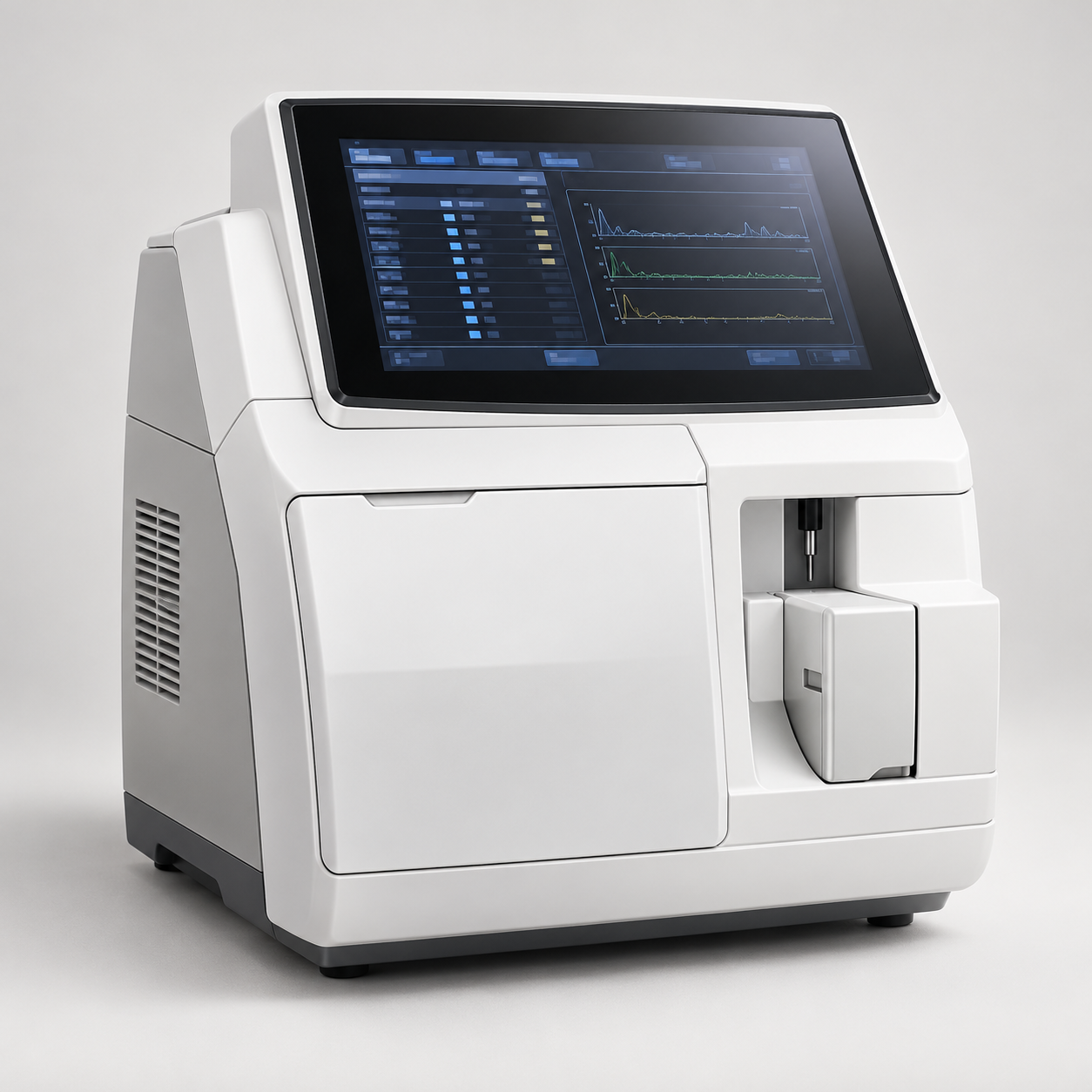 Compact benchtop critical-care blood gas analyzer