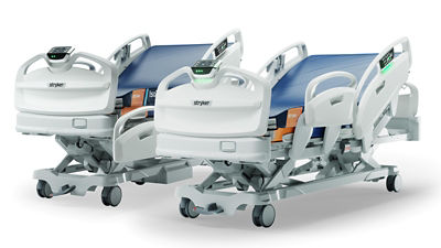 Stryker ProCuity LEX and ZX powered adjustable hospital beds, manufacturer product image