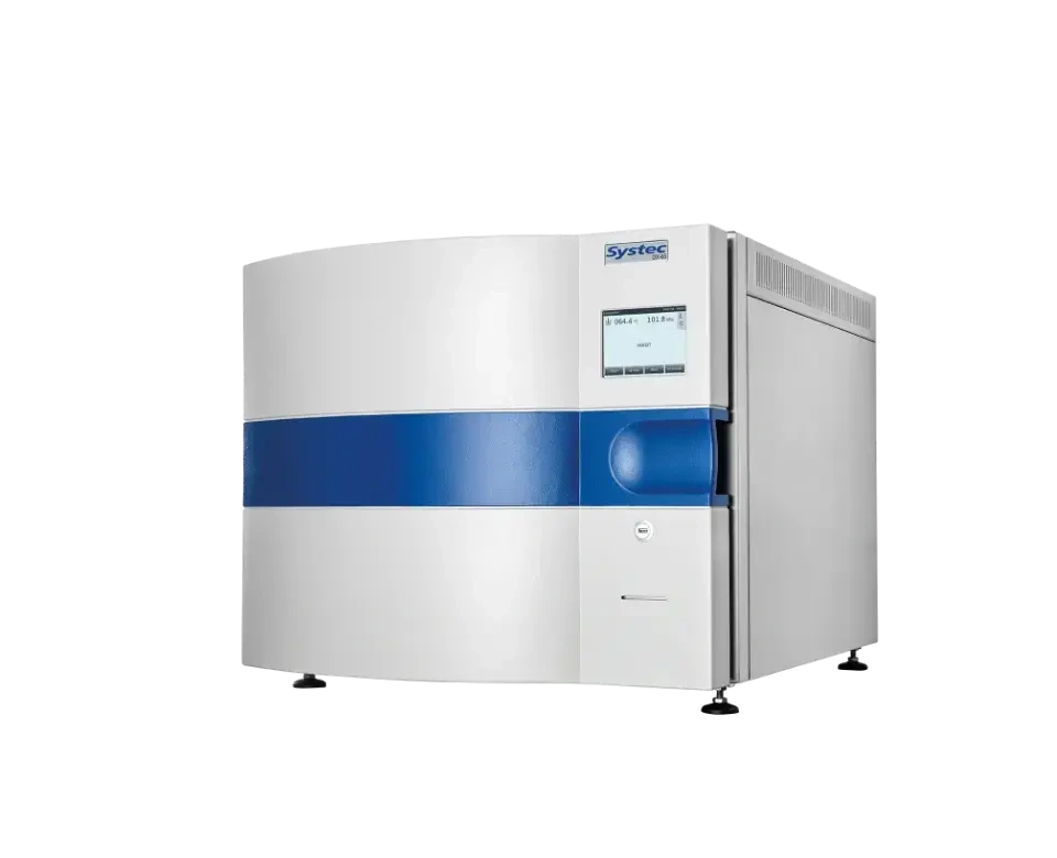 Systec DX series horizontal benchtop laboratory autoclave