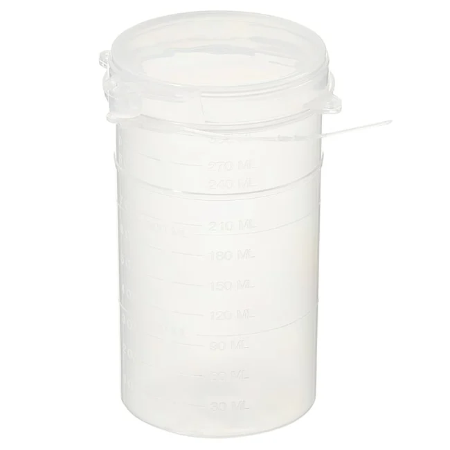 Thermo Scientific™ Flip-Top Polypropylene Containers with Chain of Custody Seal