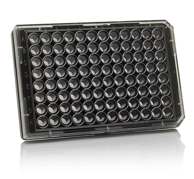 Nunc™ 96-Well Optical-Bottom Microplate, black, TC surface