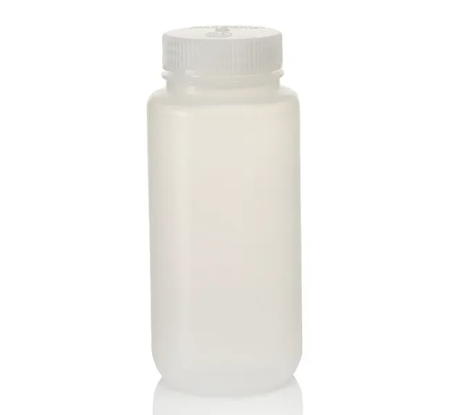 Thermo Fisher catalogue image for Nalgene™ Wide-Mouth Lab Quality PPCO Bottles with Closure (2105-0016)