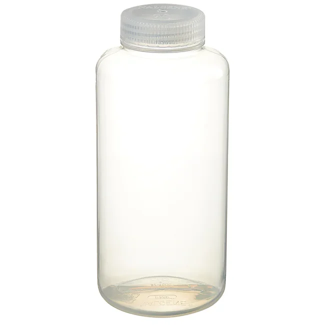 Thermo Fisher catalogue image for Nalgene™ Wide-Mouth PMP Bottles with Closure (2107-0032)