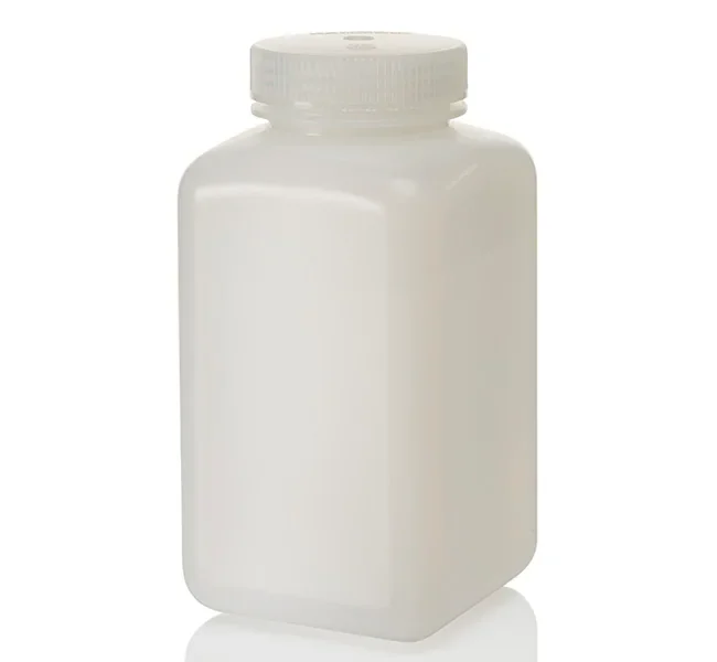 Thermo Fisher catalogue image for Nalgene™ Square Wide-Mouth HDPE Bottles with Closure (2114-0032)