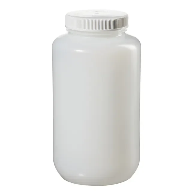 Thermo Fisher catalogue image for Nalgene™ Large Wide-Mouth HDPE Bottles with Closure (2120-0010)