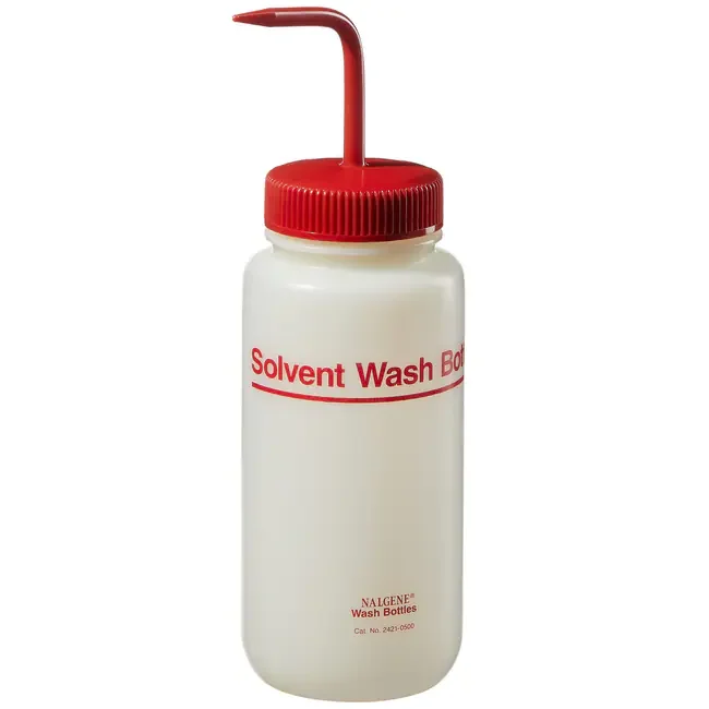 Thermo Fisher catalogue image for Nalgene™ Fluorinated HDPE Solvent Wash Bottle (2421-0500)