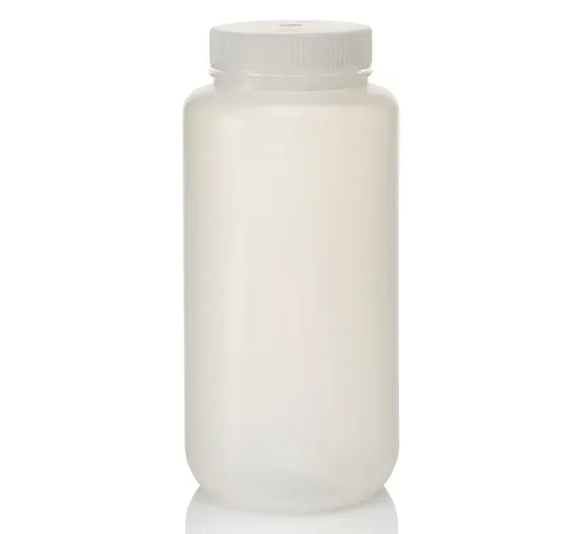 Thermo Fisher catalogue image for Nalgene™ Wide-Mouth PPCO Bottles with Closure: Bulk Pack, Autoclavable (312105-0032)