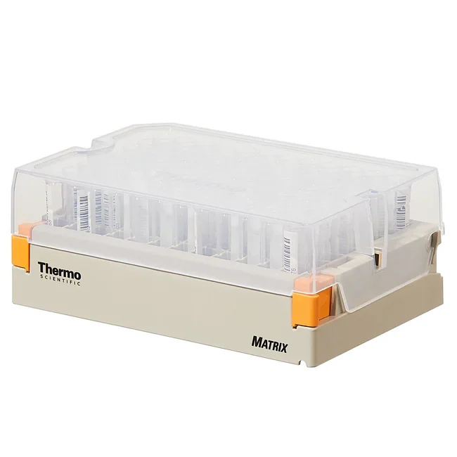 Thermo Fisher catalogue image for Matrix™ Open-Top Tri-coded Tubes (3792-WP1D-BR)