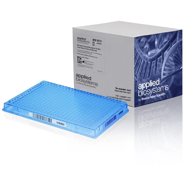 MicroAmp™ EnduraPlate™ Optical 384-Well Blue Reaction Plates with Barcode