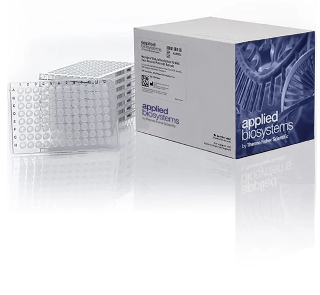 MicroAmp™ EnduraPlate™ Optical 96-Well Clear Reaction Plates with Barcode