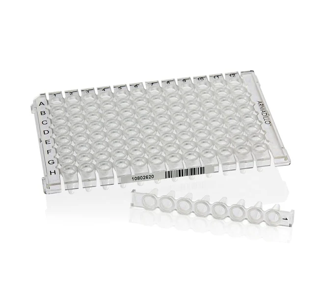 Armadillo™ Low-Profile PCR Strip Plate, 96 well, clear