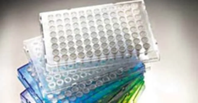 Armadillo PCR Plate, 96-well, red, semi-skirted, white wells, barcoded