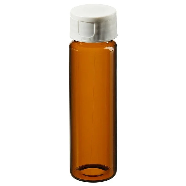 Amber Clean Snap Vials with 0.125in. Septa