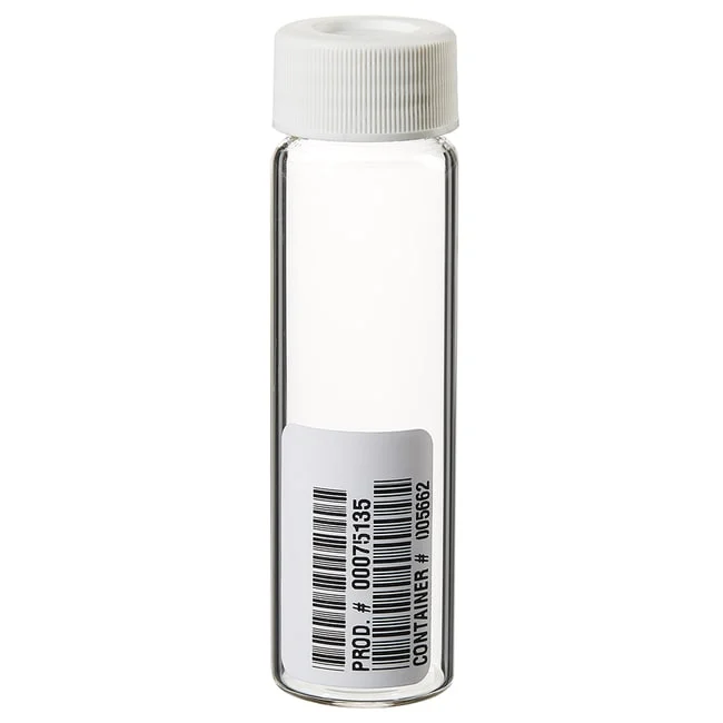 Clear VOA Glass Vials with 0.060in. Septa