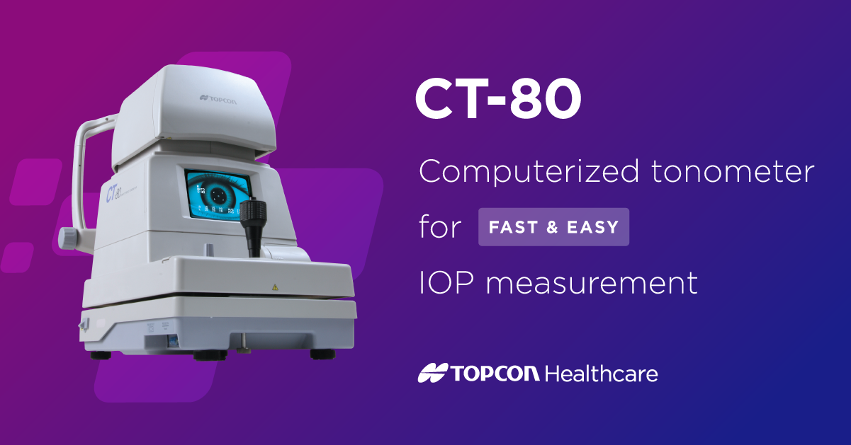 Topcon CT-80 computerized tonometer