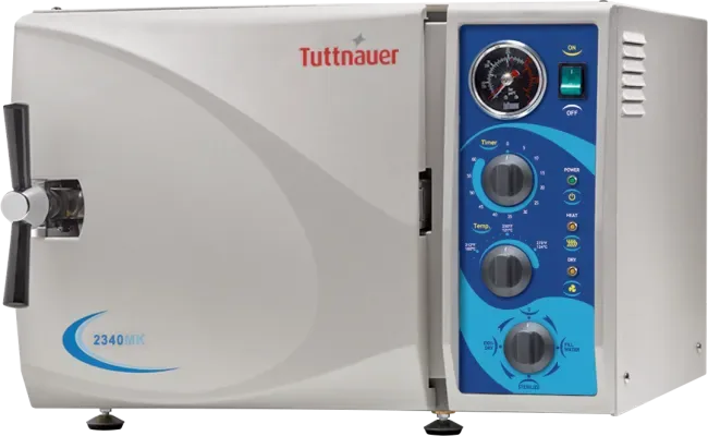 Tuttnauer M and MK Semi-Automatic Tabletop Autoclaves