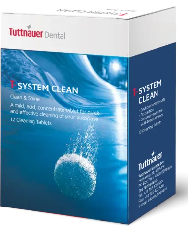 Tuttnauer T-System Clean Autoclave Cleaning Tablets