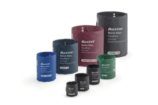 Welch Allyn FlexiPort Reusable Blood Pressure Cuffs