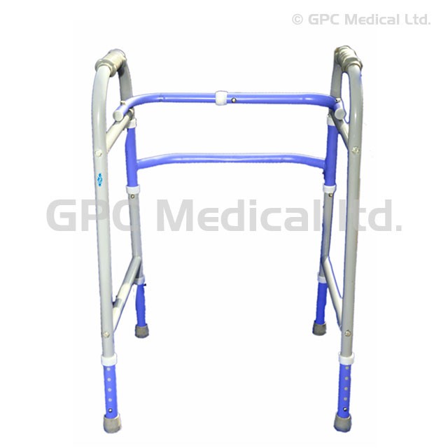 GPC Medical WS560 folding walker without wheels, official manufacturer product image