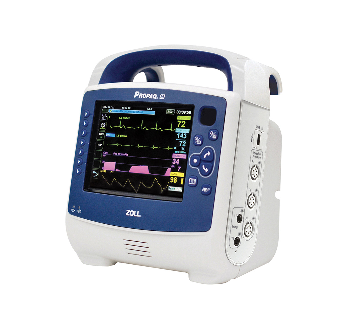 ZOLL Propaq M transport vital-signs monitor