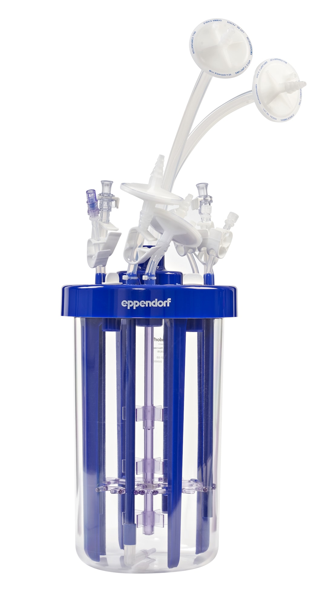 Eppendorf BioBLU 3f single-use fermentor vessel without medium, official manufacturer product image