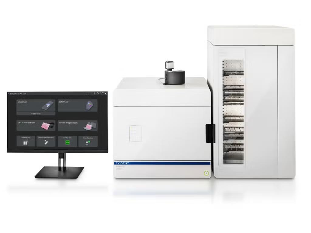 Evident SLIDEVIEW VS200 universal whole-slide scanner, official manufacturer product image