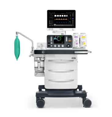 Mindray A8 anaesthesia-system reference arrangement; actual configuration and supplied components to specify