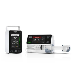 Mindray BeneFusion i family reference showing separate pump types; actual model mix, quantities and supplied components to specify
