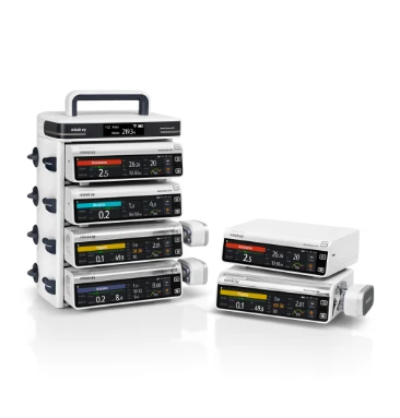 Mindray BeneFusion n family reference with pumps and docking; actual models, quantities and supplied components to specify