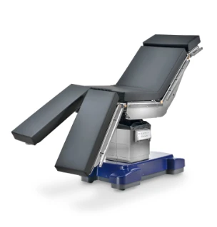 Mindray HyBase 6100 reference table arrangement; actual tabletop, pads, controls and accessories to specify