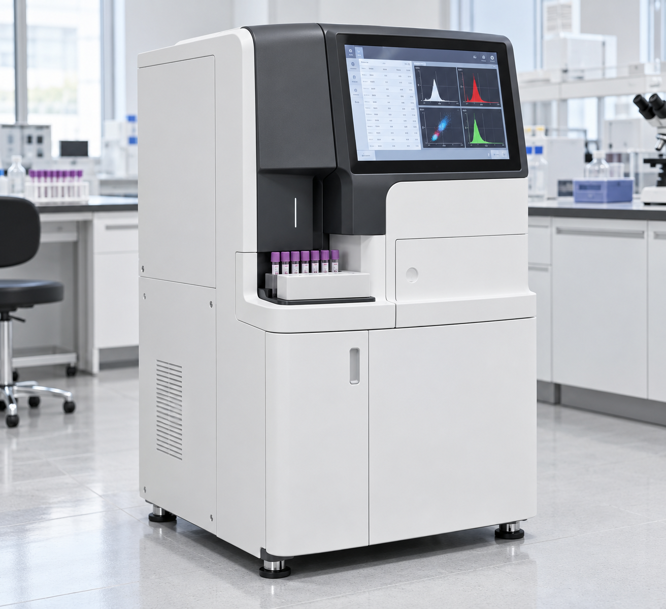 Automated clinical hematology analyzer