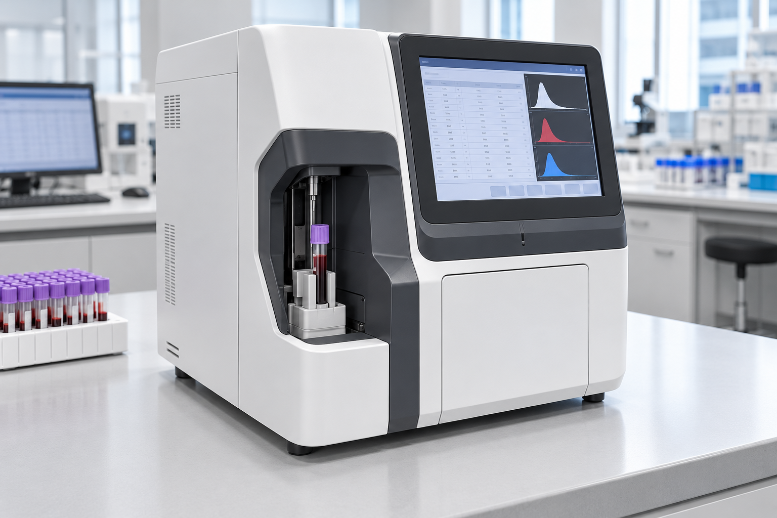 Automated clinical hematology analyzer