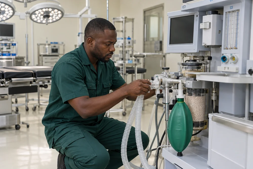anaesthesia equipment and service planning