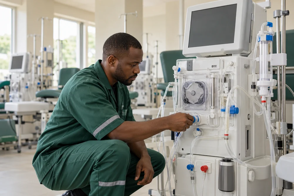 dialysis equipment and service planning